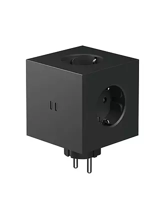 AVOLT | Mehrfachsteckdose Square 2 F Black | 